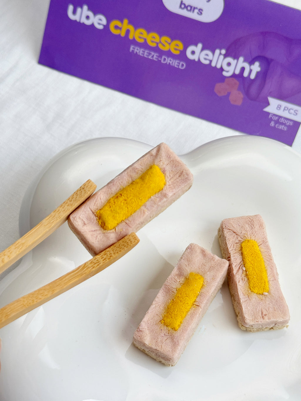 Pawdy Bars – Ube Cheese Delight